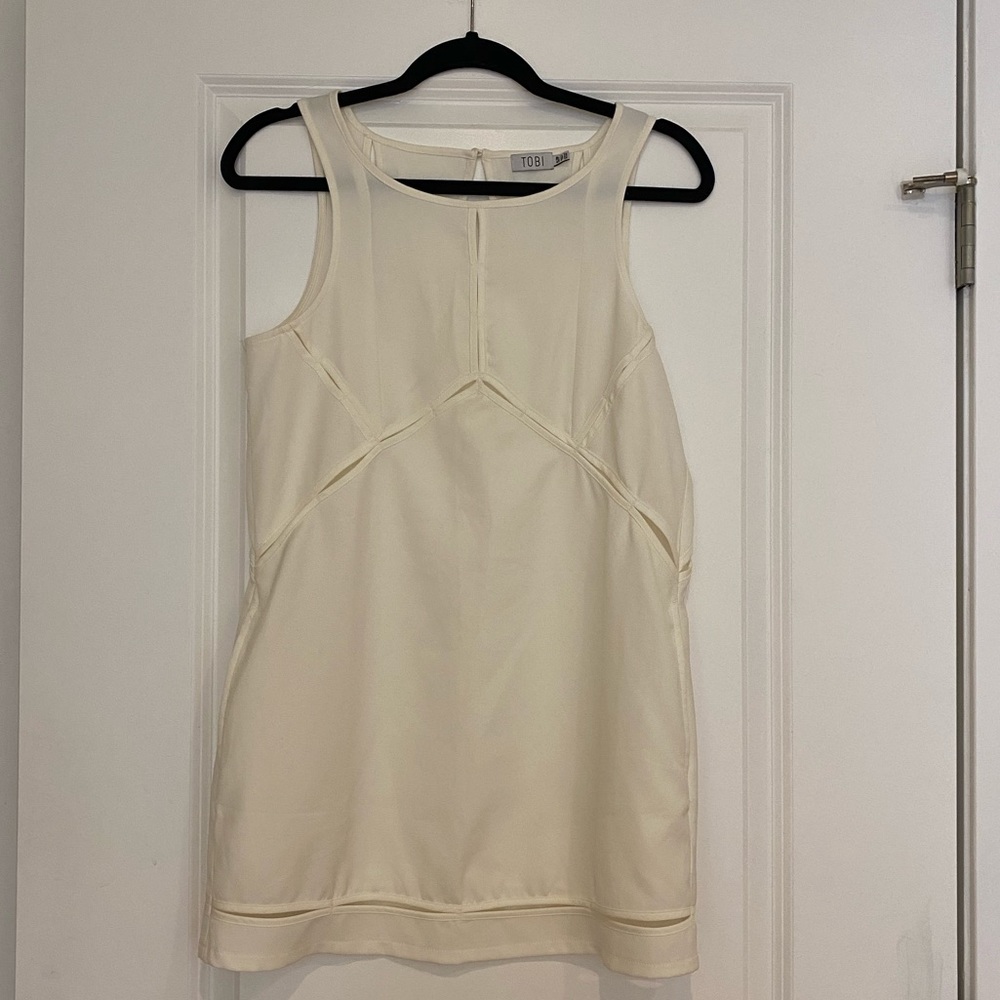 Cream Dress